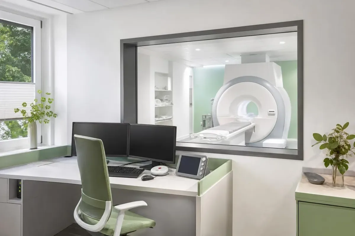 KI-Symbolbild: Radiologische Praxis (nicht die angebotene Praxis)