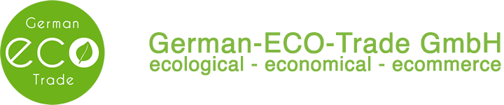 Eco trade logo slogan green