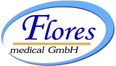 Flores medical aerosoltherapie beatmung logo