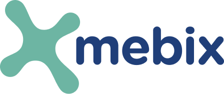 Mebix logo tuerkis 3