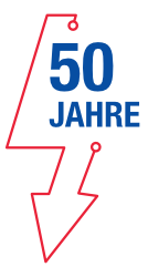 50jahre logo eggs elektronik