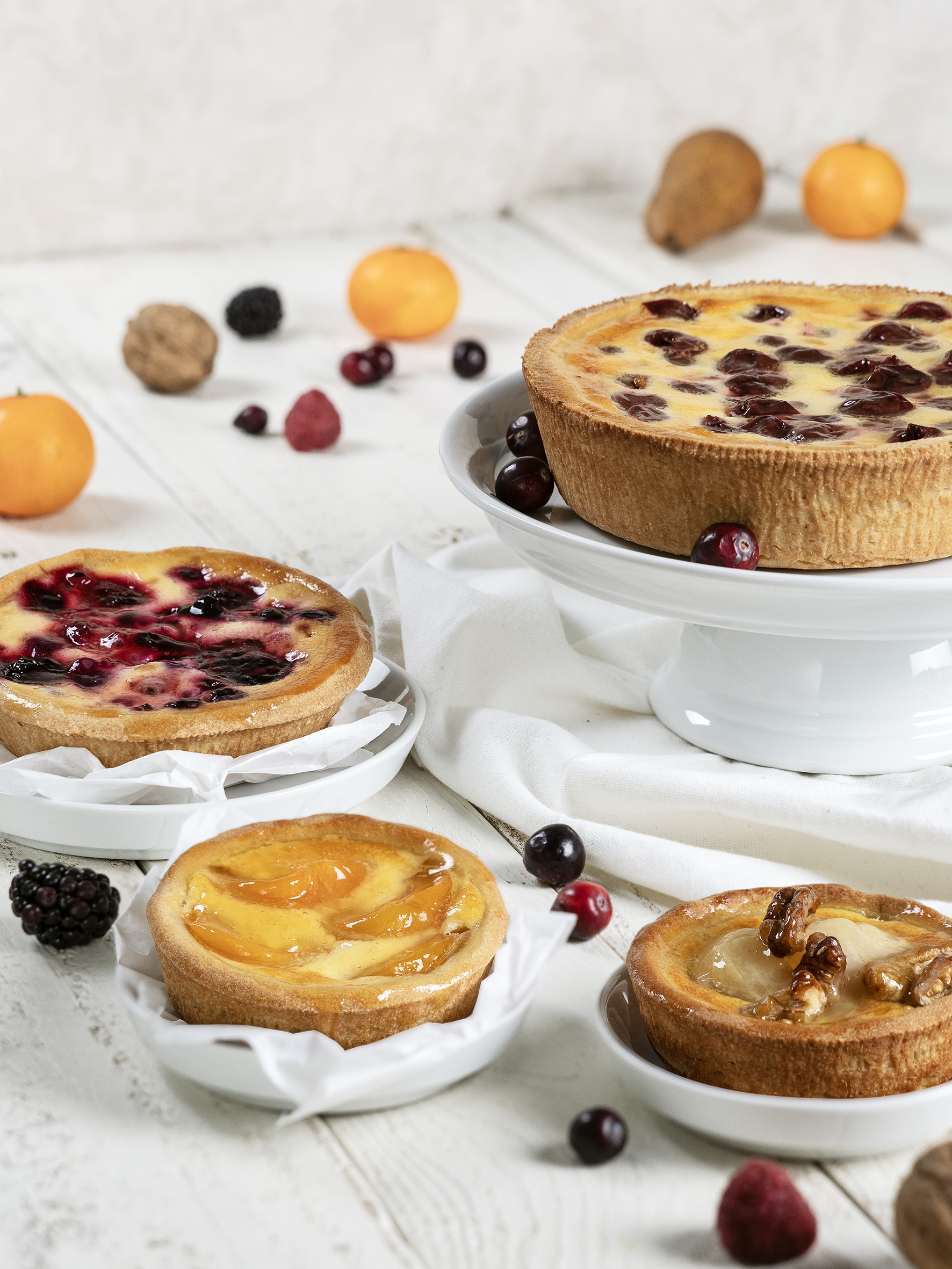 Gebackener Obstkuchen