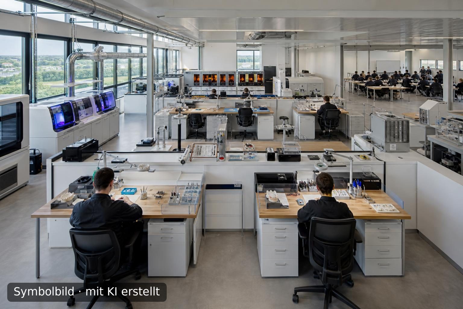 Digitales Dentallabor zur Nachfolge in der Städteregion Aachen Symbolbild – mit KI erstellt