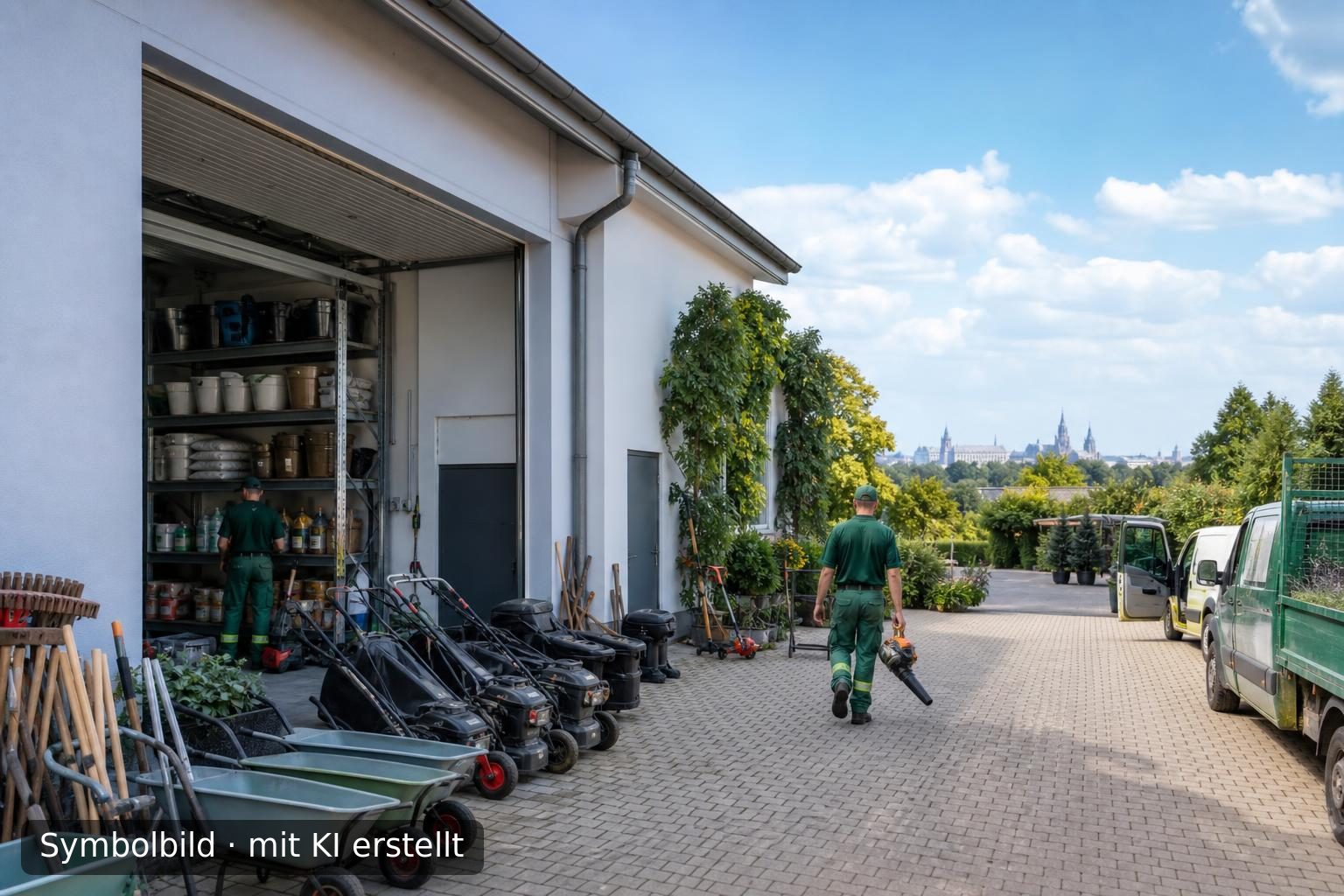 Etabliertes Dienstleistungsunternehmen für Haus und Garten im Raum Dresden zur Nachfolge Symbolbild – mit KI erstellt