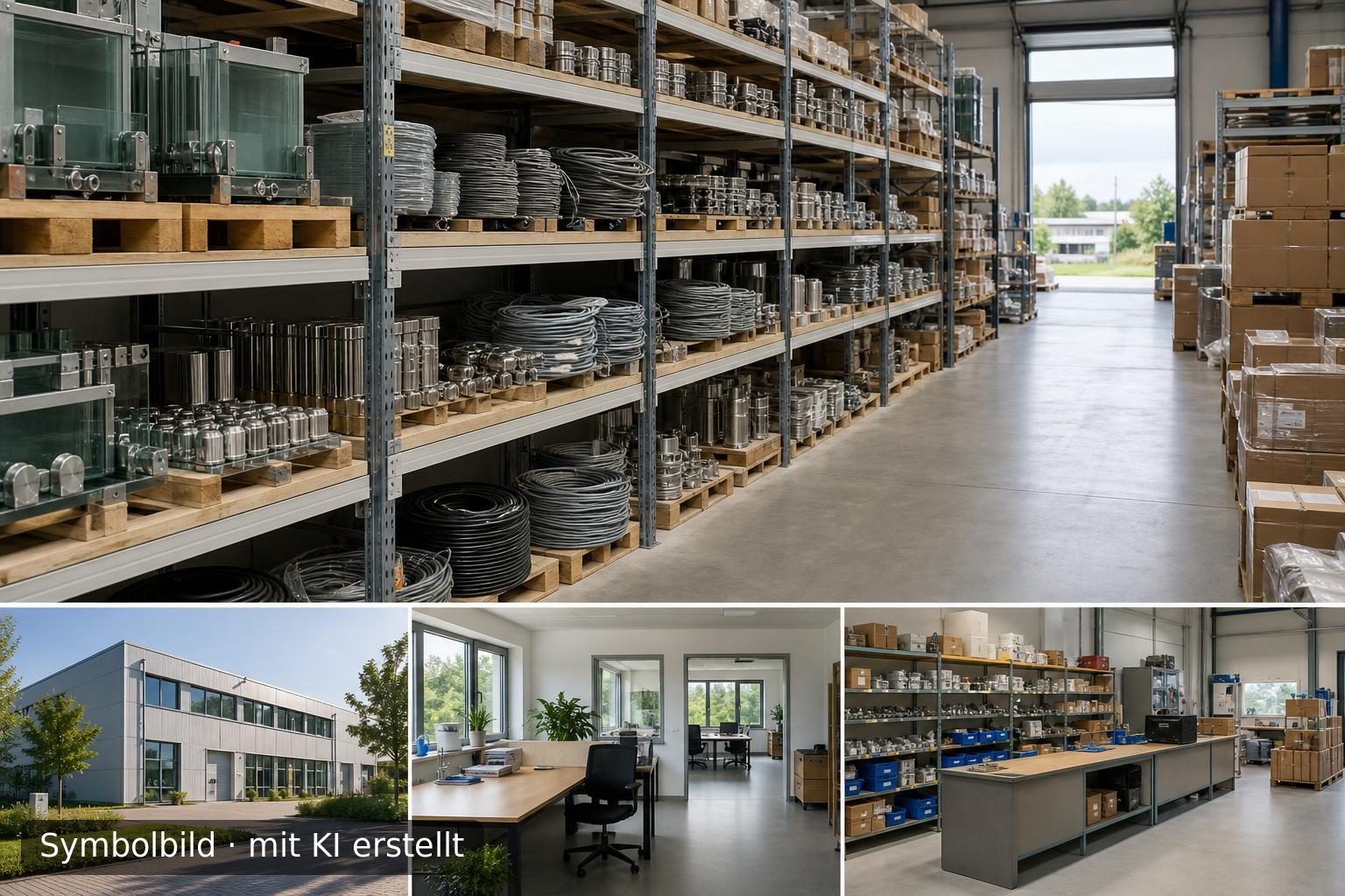 Nachfolge im technischen Großhandel für Nischenprodukte, Region Karlsruhe Symbolbild – mit KI erstellt