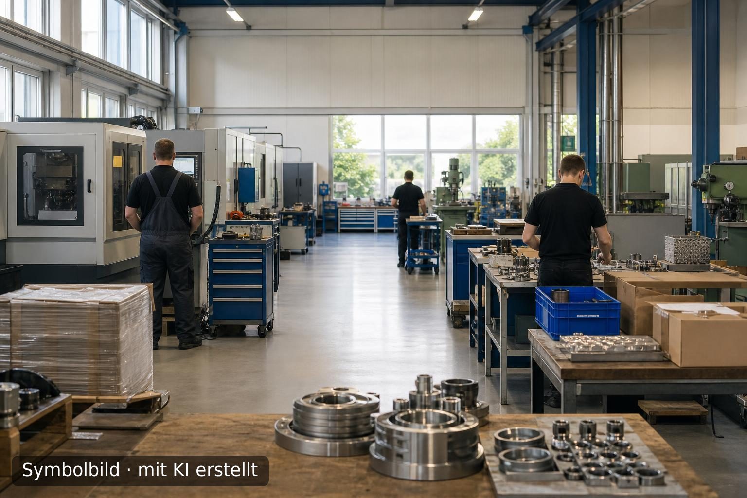 Investmentgesellschaft sucht Industrie- oder Technologieunternehmen in Hessen Symbolbild – mit KI erstellt