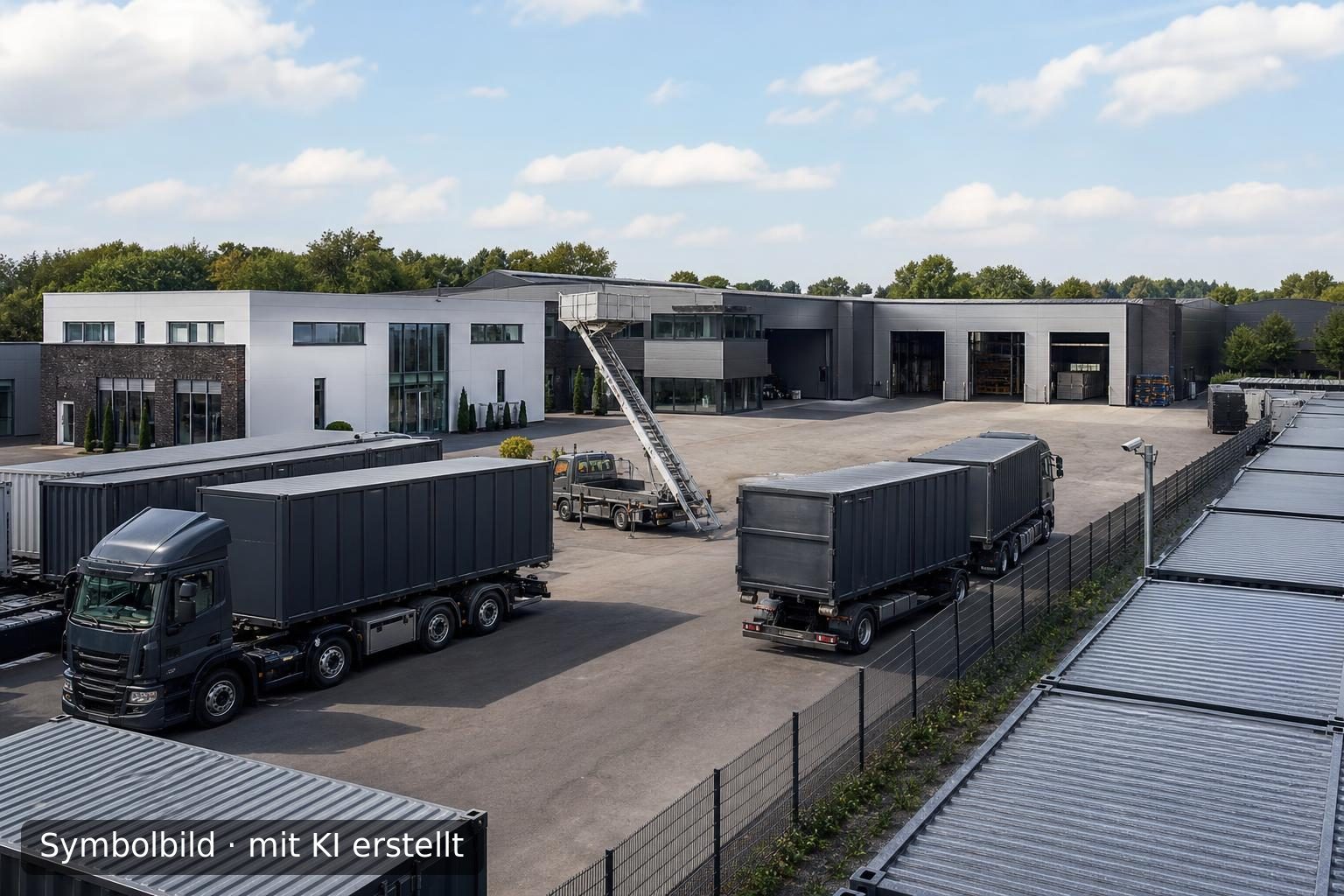 Etabliertes Umzugsunternehmen mit Selfstorage und Immobilienbesitz in der Region Aachen Symbolbild – mit KI erstellt