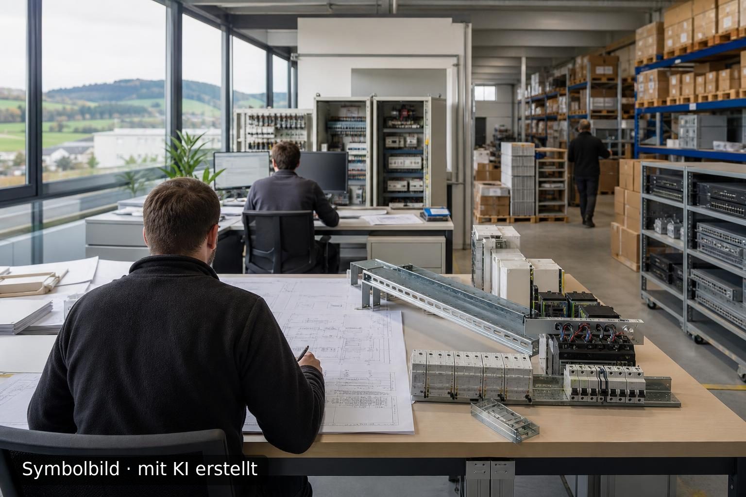 Etabliertes Elektroplanungsunternehmen mit IT-Distribution im Raum Bern zu verkaufen Symbolbild – mit KI erstellt