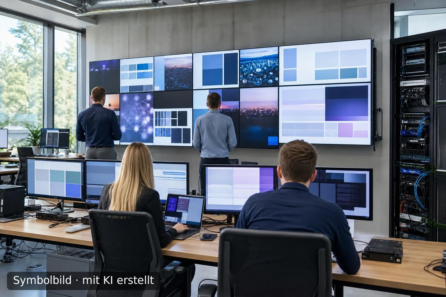 Nachfolgeregelung: IT-Medienagentur für Digital Signage im Raum Stuttgart Symbolbild – mit KI erstellt
