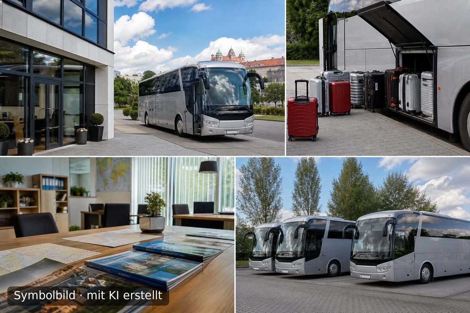 Etablierter Reiseveranstalter mit Fokus auf Busreisen in Ungarn zur Nachfolge Symbolbild – mit KI erstellt