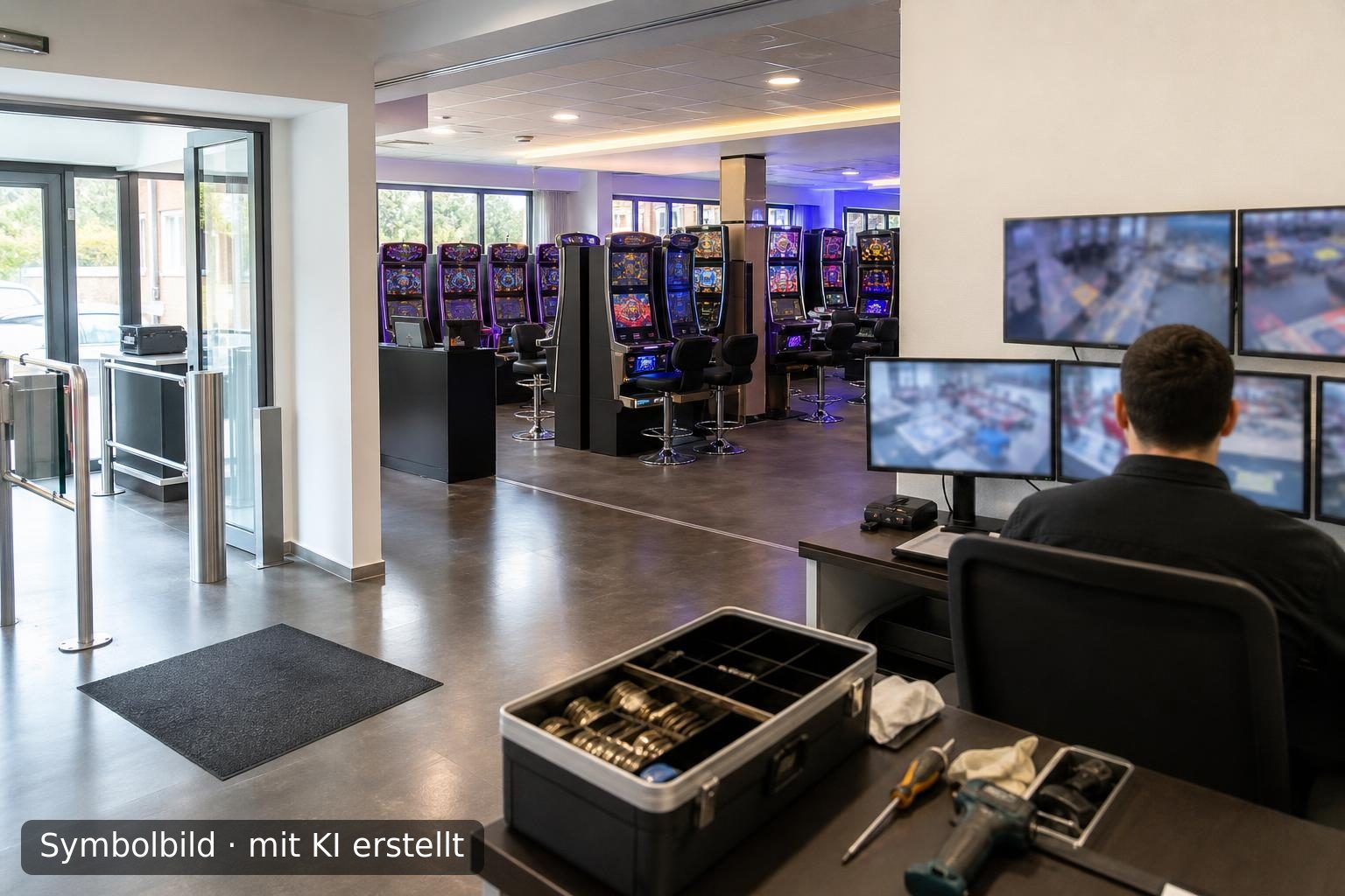 Nachfolgeregelung für Betreibergesellschaft von Spielhallen im Rhein-Kreis Neuss Symbolbild – mit KI erstellt