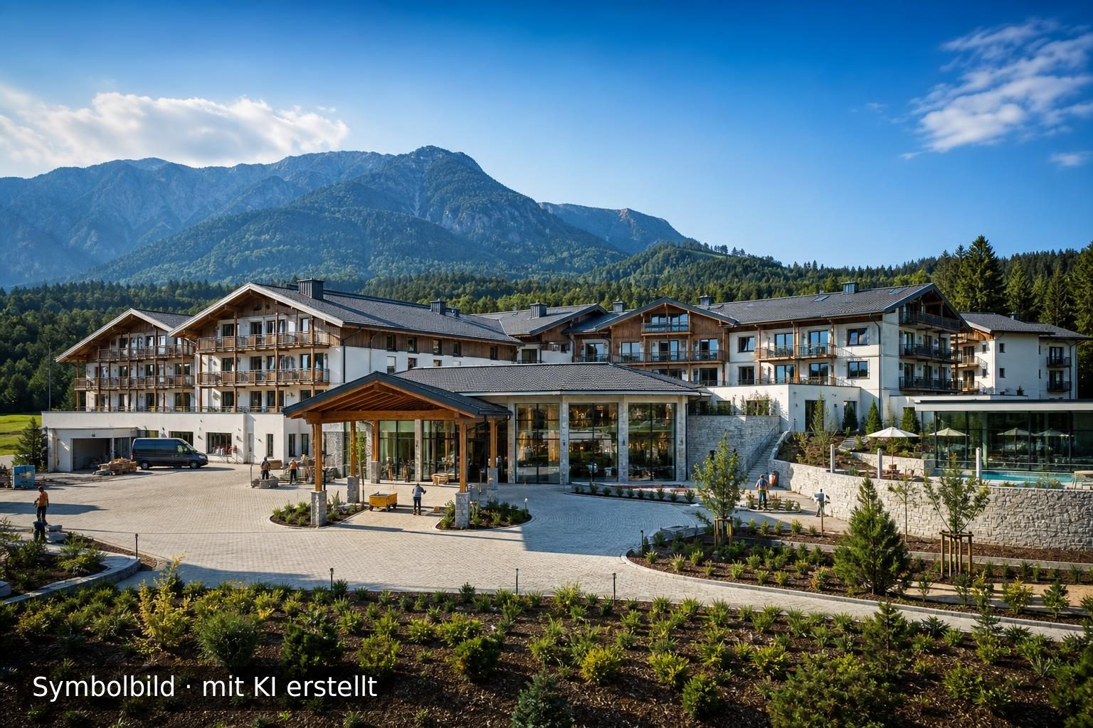 Investmentmöglichkeit in ein 4-5 Sterne Hotelprojekt im Landkreis Rosenheim Symbolbild – mit KI erstellt