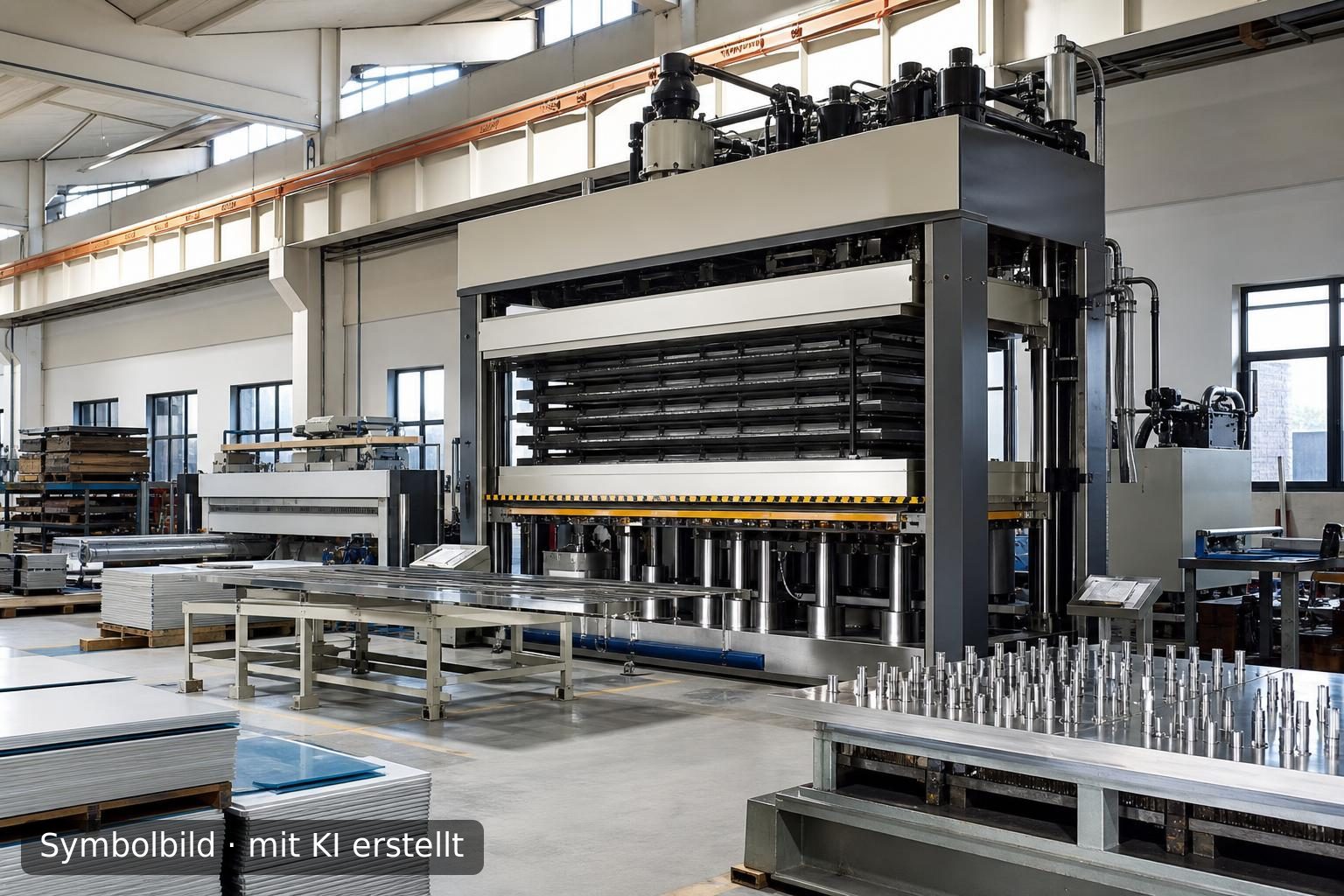 Etablierte Aluminium- und Kunststoffverarbeitung sucht tätigen Teilhaber zur Nachfolge Symbolbild – mit KI erstellt