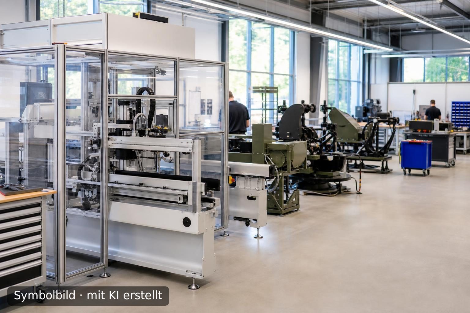 Etablierte Ingenieurgesellschaft für Anlagenbau und Wehrtechnik in Oberbayern zur Nachfolg Symbolbild – mit KI erstellt