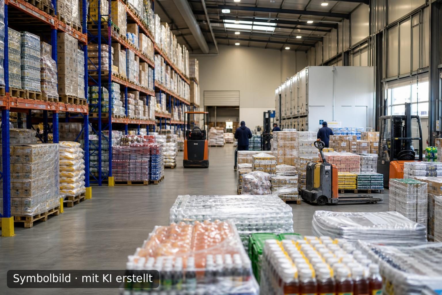Etablierter Lebensmittelgroßhandel in Nordrhein-Westfalen zur Nachfolge Symbolbild – mit KI erstellt
