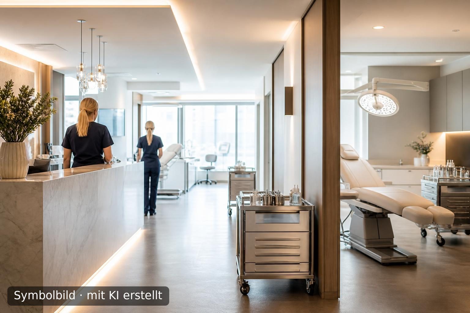 Nachfolge Medical Services Company im Bereich Ästhetische Chirurgie in Darmstadt Symbolbild – mit KI erstellt