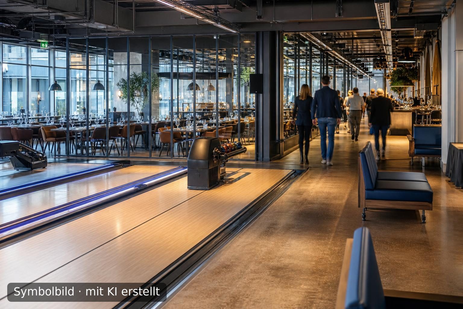 Verkauf einer etablierten Sport- und Eventlocation in Hamburg Symbolbild – mit KI erstellt