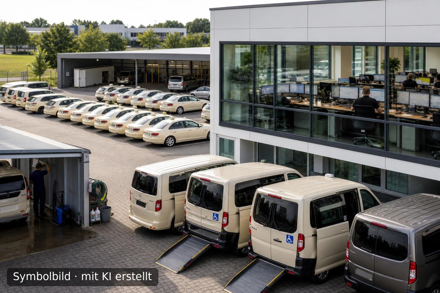 Etabliertes Mobilitätsunternehmen mit eigener Zentrale im Landkreis Heilbronn zum Verkauf Symbolbild – mit KI erstellt