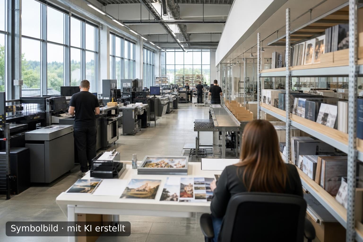 Etablierter Fotografie-Dienstleister mit Digital-Plattform im Raum Düsseldorf zum Verkauf Symbolbild – mit KI erstellt