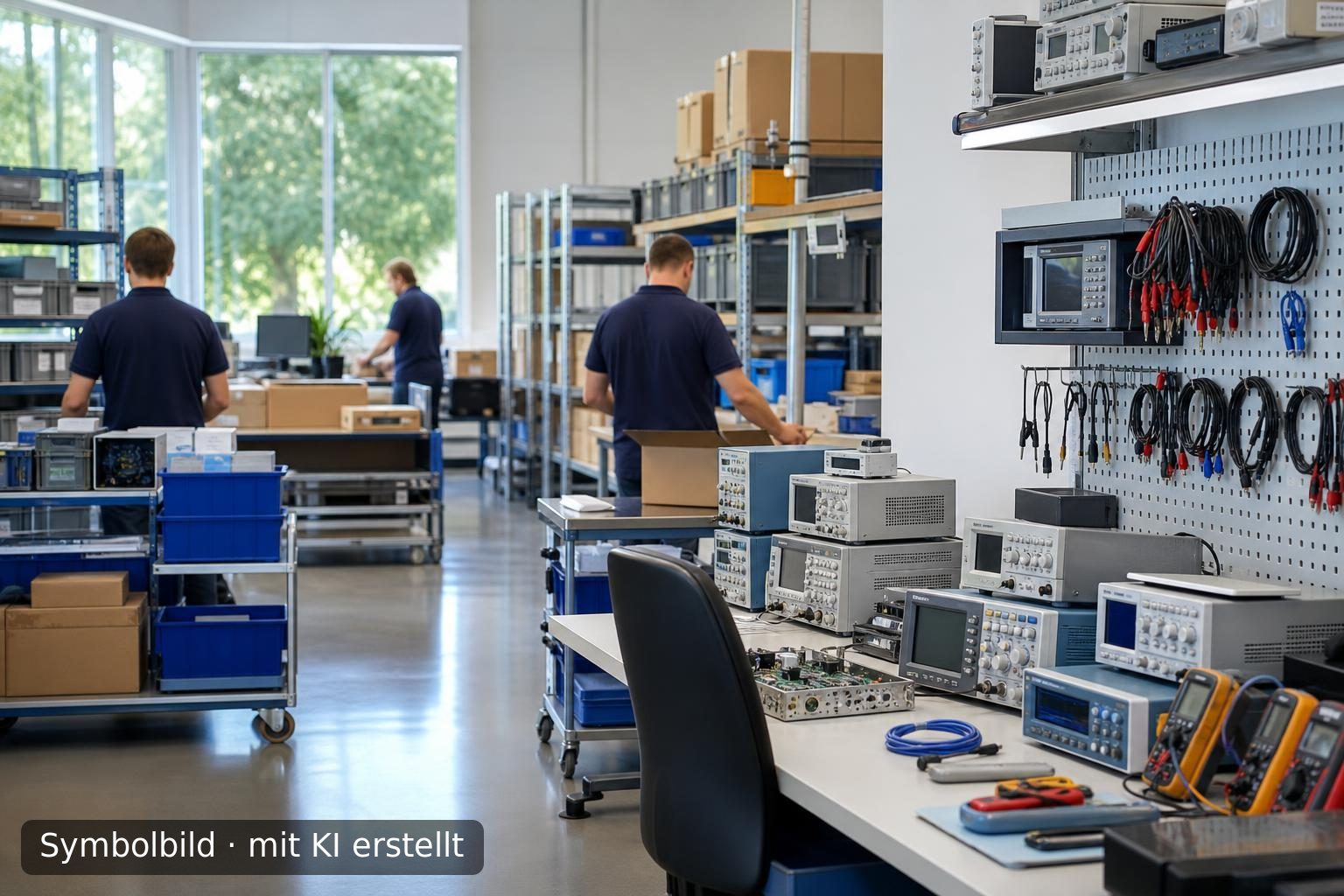 Distributor für Mess- und Testtechnik in Baden-Württemberg Symbolbild – mit KI erstellt