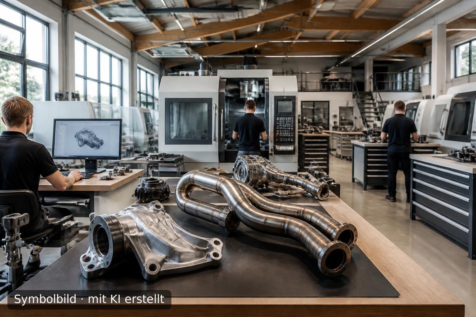 Etabliertes Markenunternehmen für Autoteile-Tuning in Bayern zu verkaufen Symbolbild – mit KI erstellt