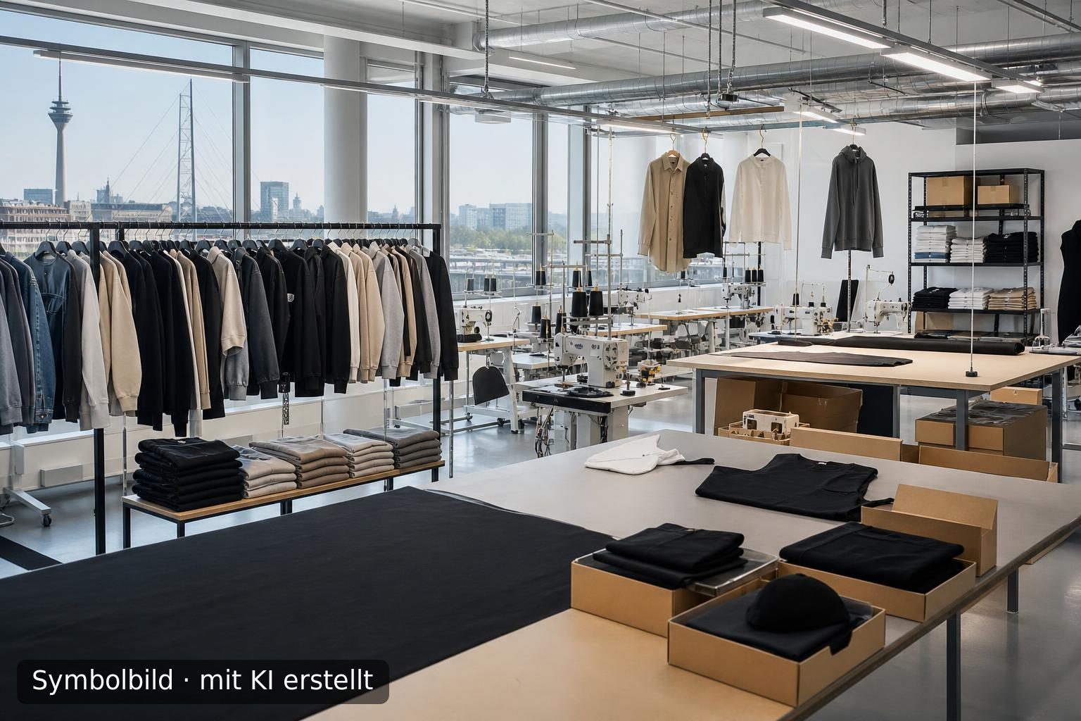 Etabliertes Fashion-Unternehmen in Düsseldorf mit hoher Kundenbindung zu verkaufen Symbolbild – mit KI erstellt