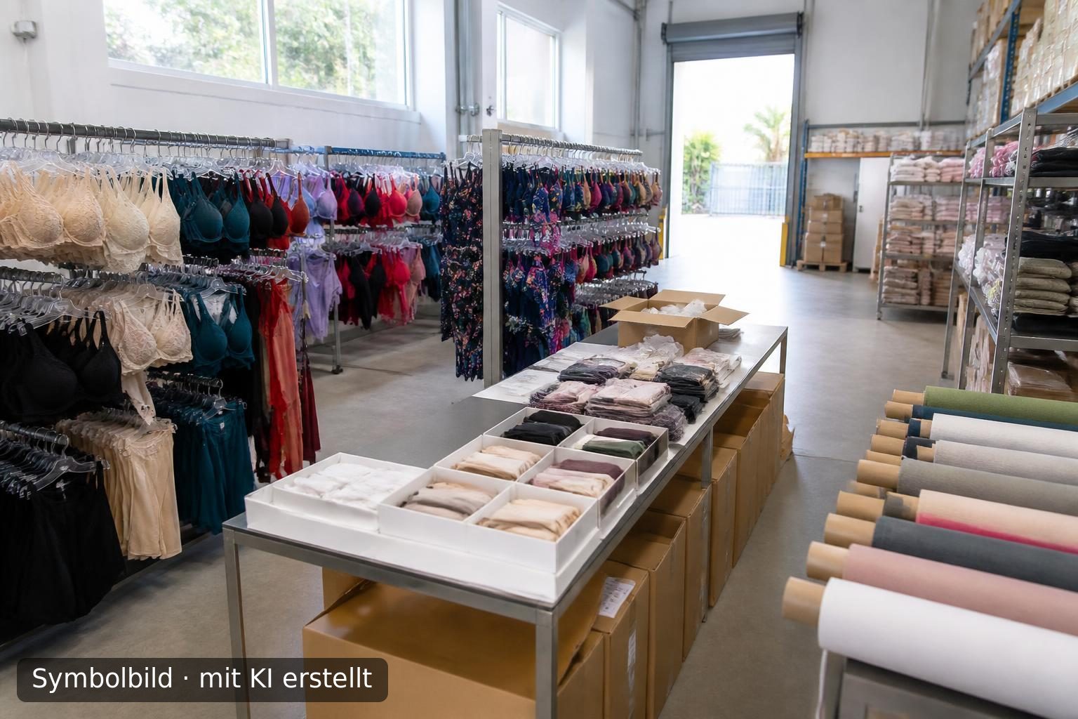 Internationale Lingerie- und Bademodenmarken in Spanien Symbolbild – mit KI erstellt