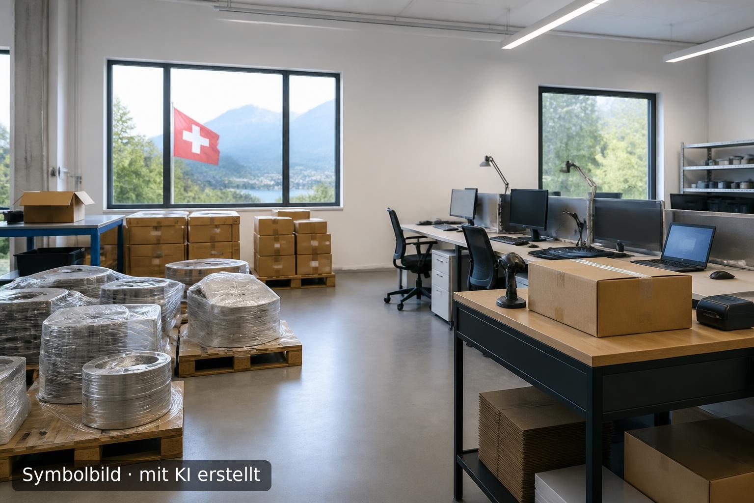 E-Commerce-Unternehmen für technische Produkte in der Schweiz zu verkaufen Symbolbild – mit KI erstellt