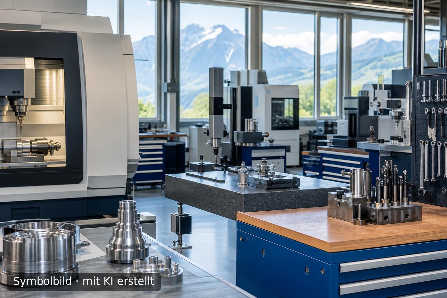 Etabliertes Medizintechnik- und Präzisionsunternehmen in der Schweiz zu verkaufen Symbolbild – mit KI erstellt