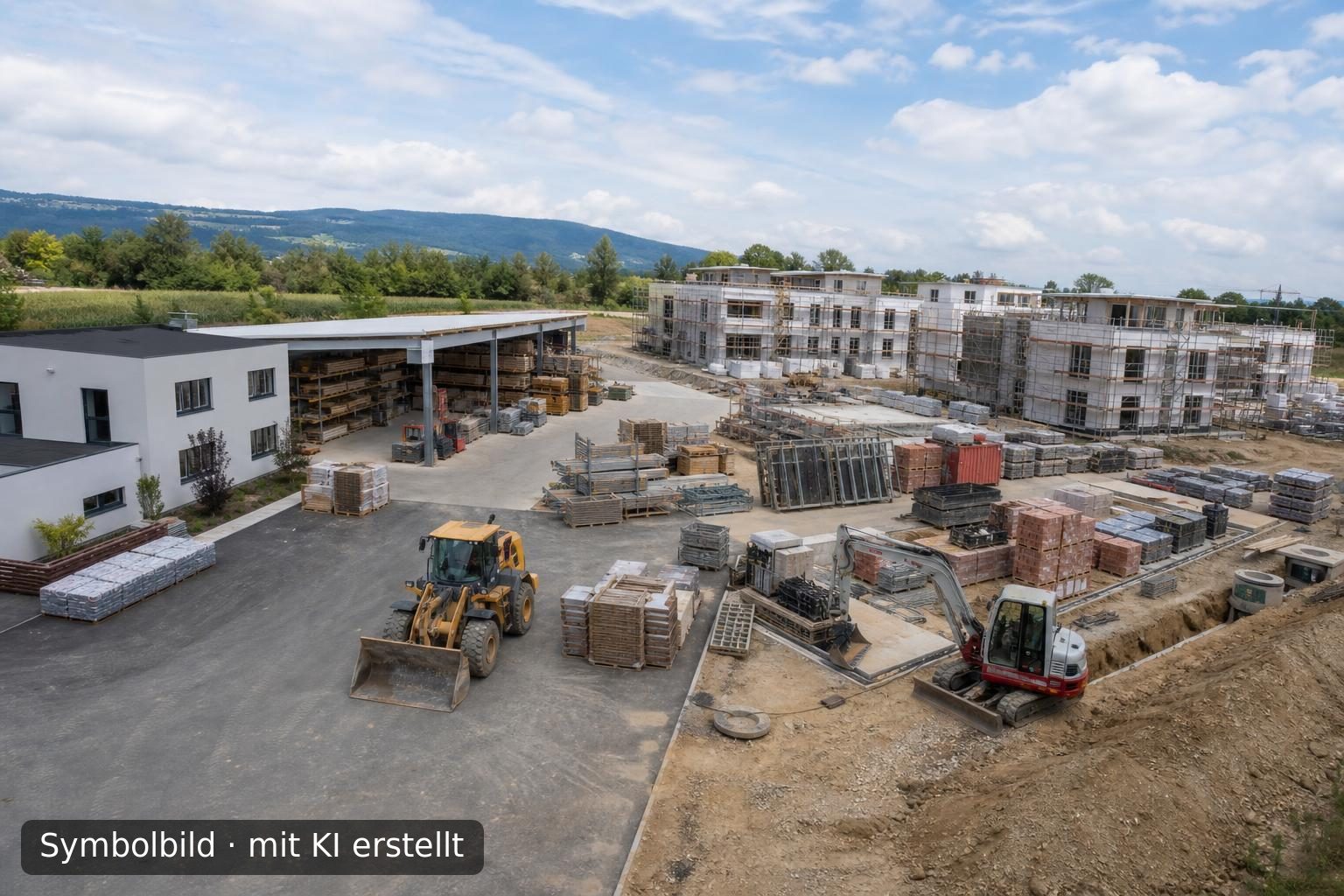 Etabliertes Hoch- und Tiefbauunternehmen in Niederösterreich zu verkaufen Symbolbild – mit KI erstellt