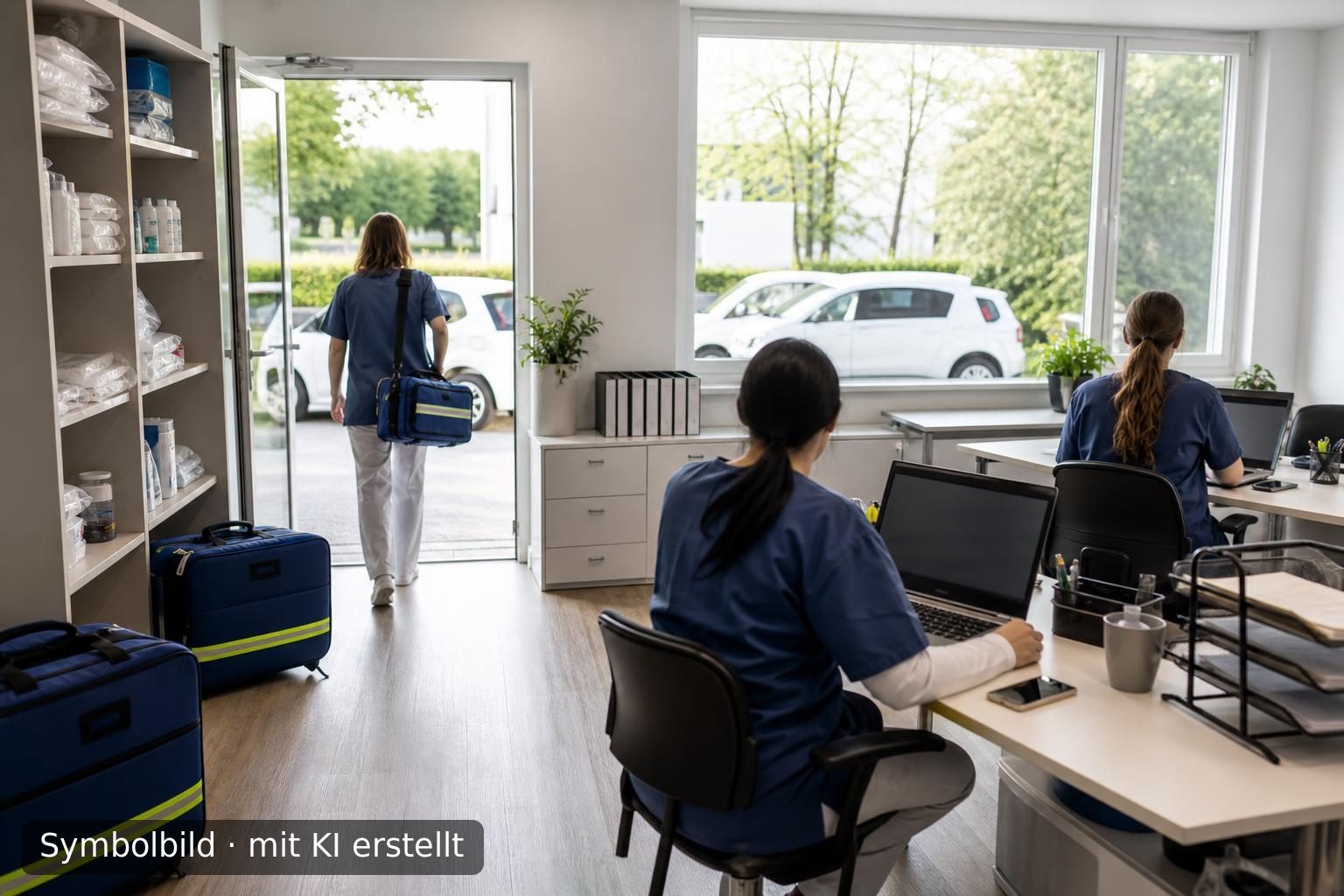 Etablierter Spitex-Anbieter im ambulanten Gesundheitswesen in der Schweiz zu verkaufen Symbolbild – mit KI erstellt