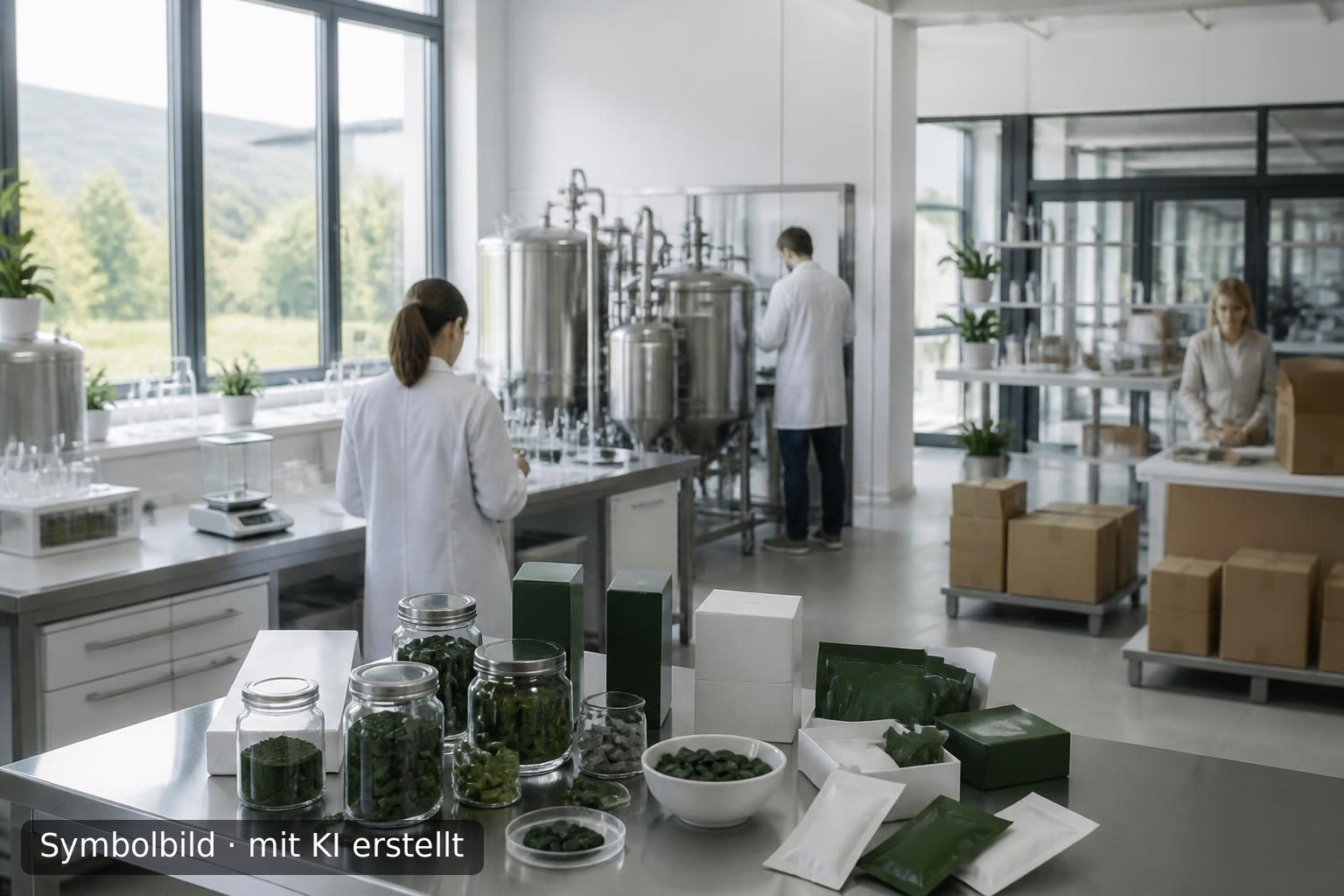 Nachfolge: Entwicklung und Vertrieb von Bio-Nahrungsergänzungsmitteln in Baden-Württemberg Symbolbild – mit KI erstellt