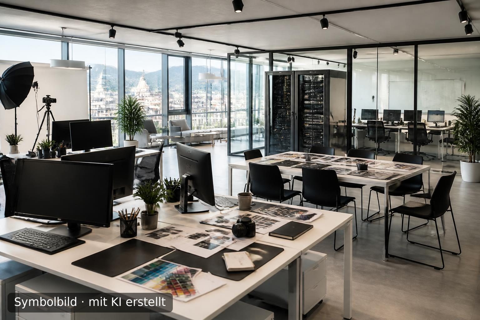 Innovative Marketingagentur mit KI-Kompetenzzentrum in der Schweiz zu verkaufen Symbolbild – mit KI erstellt