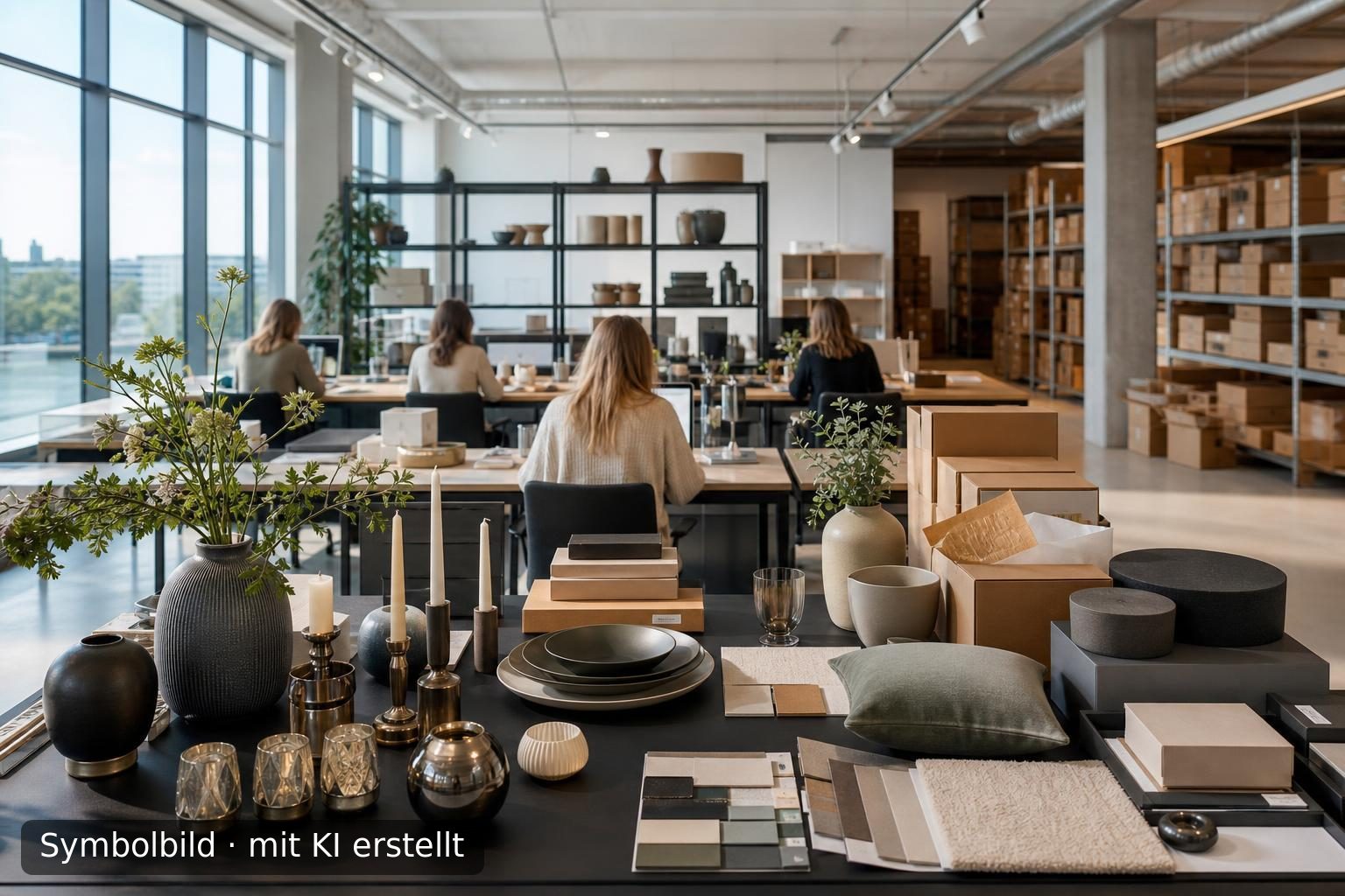 Nachfolgeregelung: Premiummarke für Design-Wohnaccessoires im Raum Hamburg Symbolbild – mit KI erstellt