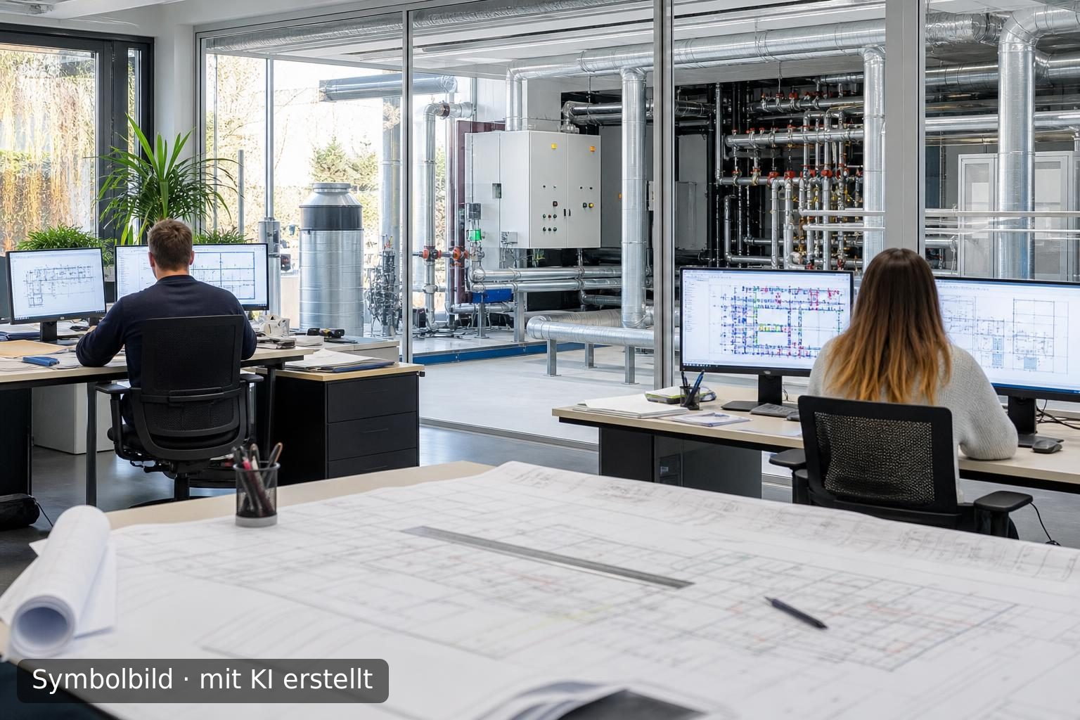 Nachfolge für etabliertes TGA-Planungsbüro in Schleswig-Holstein Symbolbild – mit KI erstellt