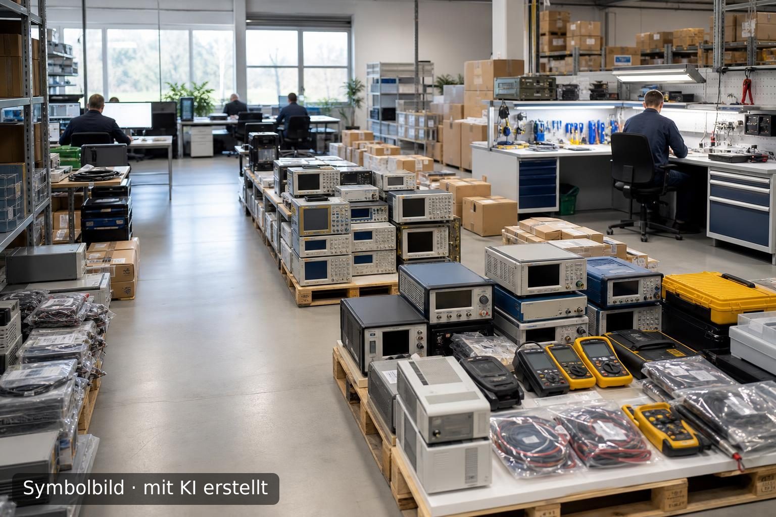 Etablierter Distributor für Mess- und Testtechnik in Baden-Württemberg zur Nachfolge Symbolbild – mit KI erstellt
