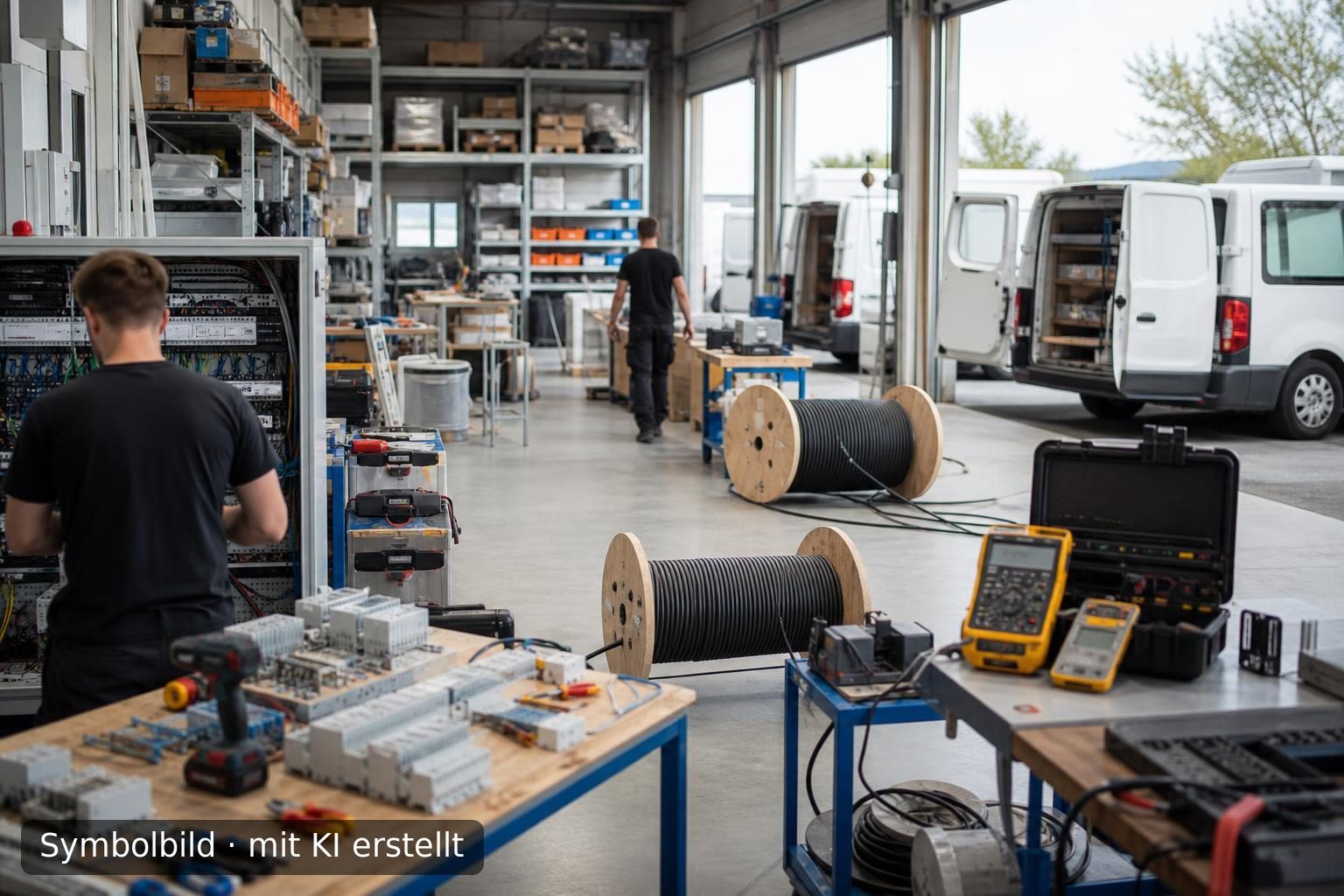 Etabliertes Elektrotechnik-Unternehmen mit Handel im Raum Salzburg zur Nachfolge Symbolbild – mit KI erstellt