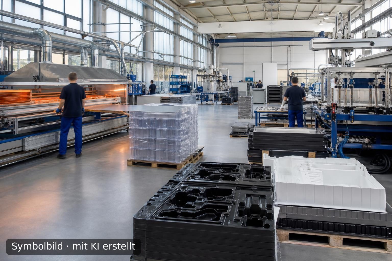 Etabliertes Kunststoff-Thermoformunternehmen in Sachsen zur Nachfolge Symbolbild – mit KI erstellt