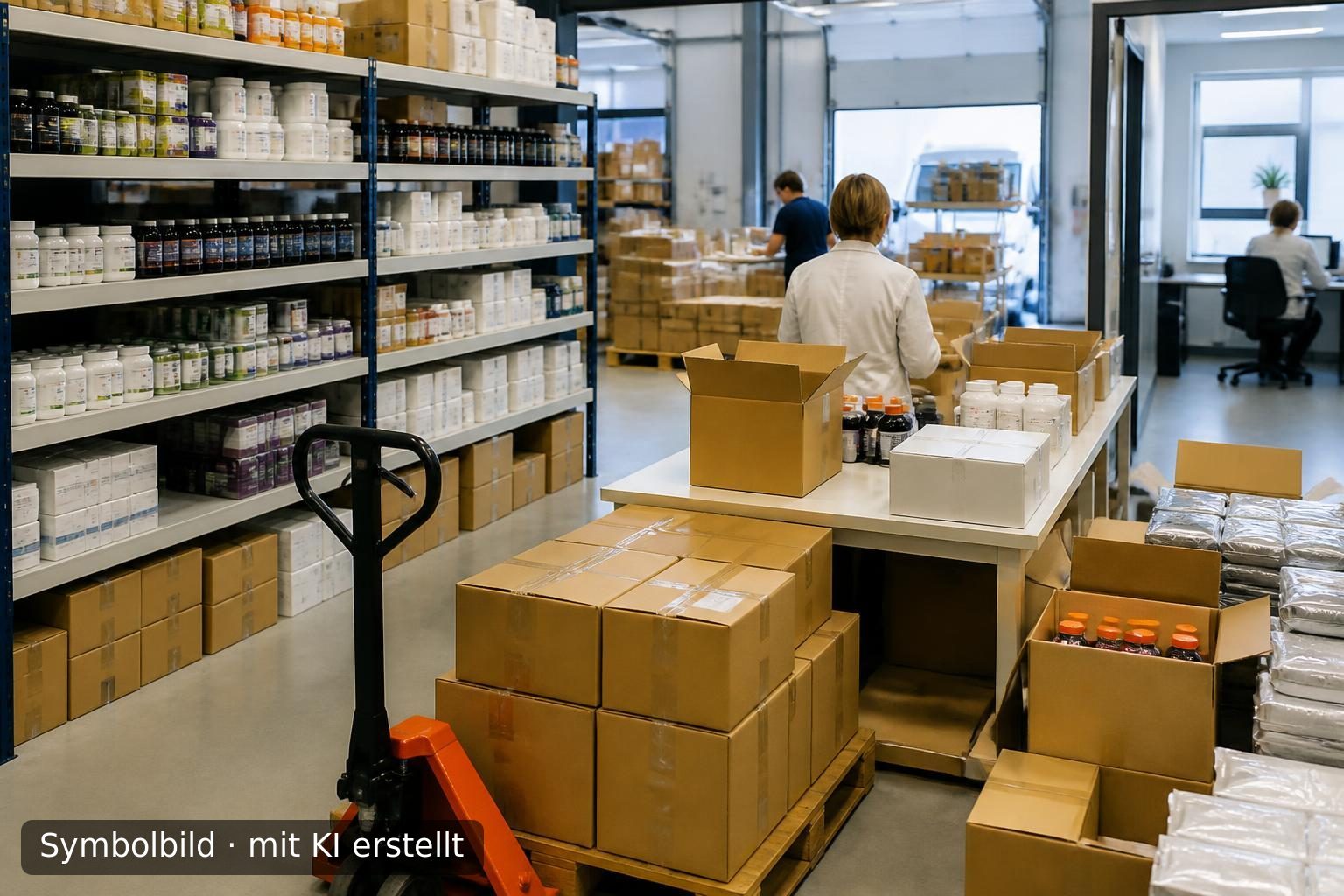 Einzigartiges Konzept für Nahrungsergänzung & Proteine in Flandern, Belgien Symbolbild – mit KI erstellt