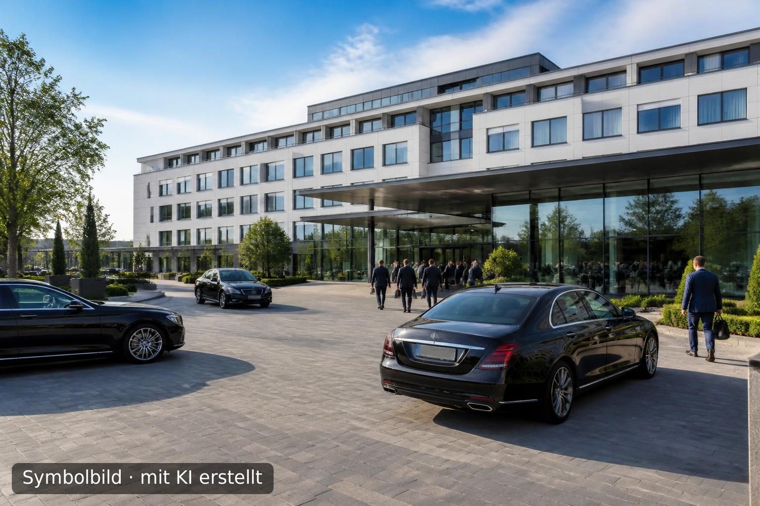 Etabliertes Businesshotel im Raum Stuttgart / Ludwigsburg zum Verkauf Symbolbild – mit KI erstellt