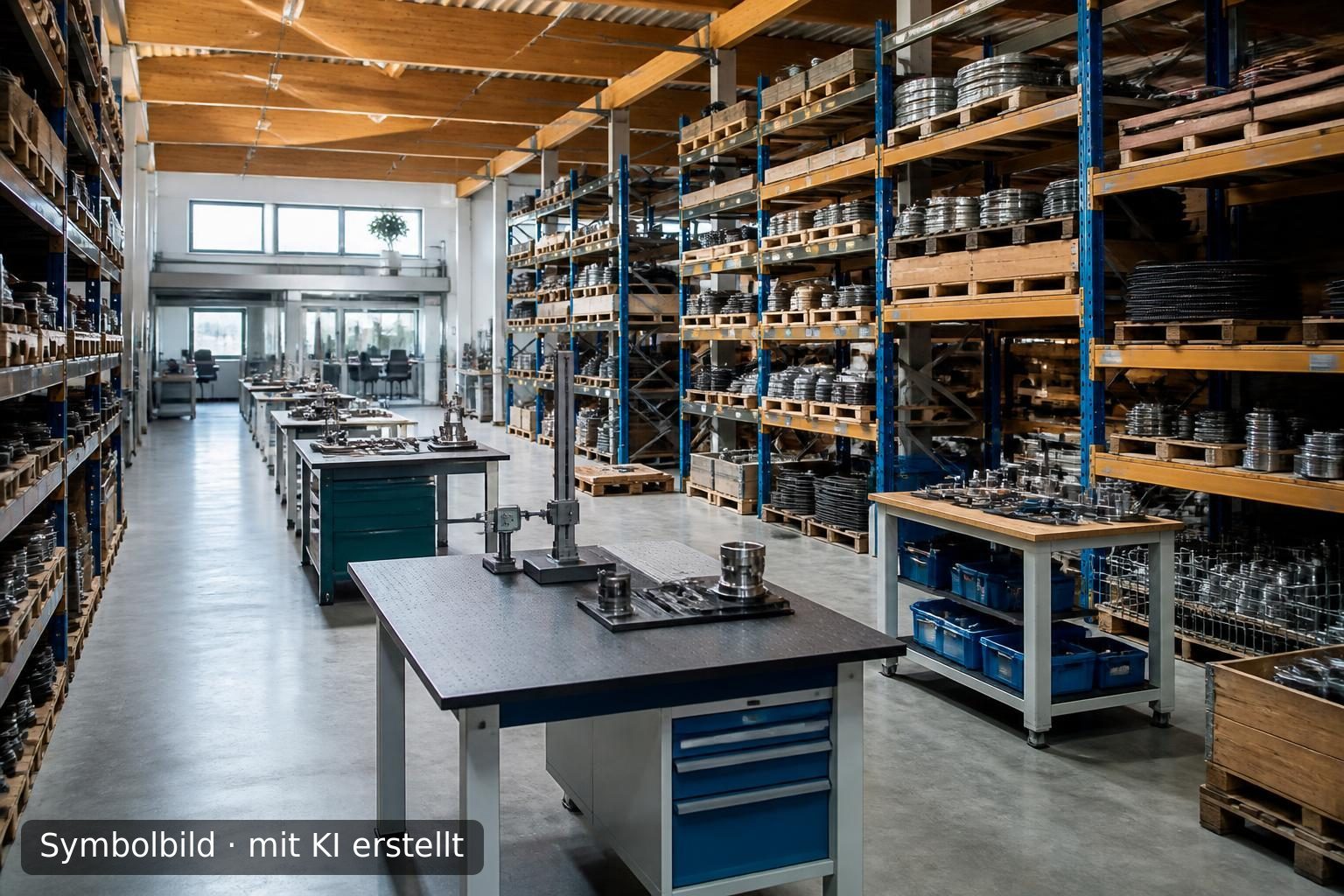 Nachfolge im etablierten technischen Großhandel für Industriebedarf in Bayern Symbolbild – mit KI erstellt
