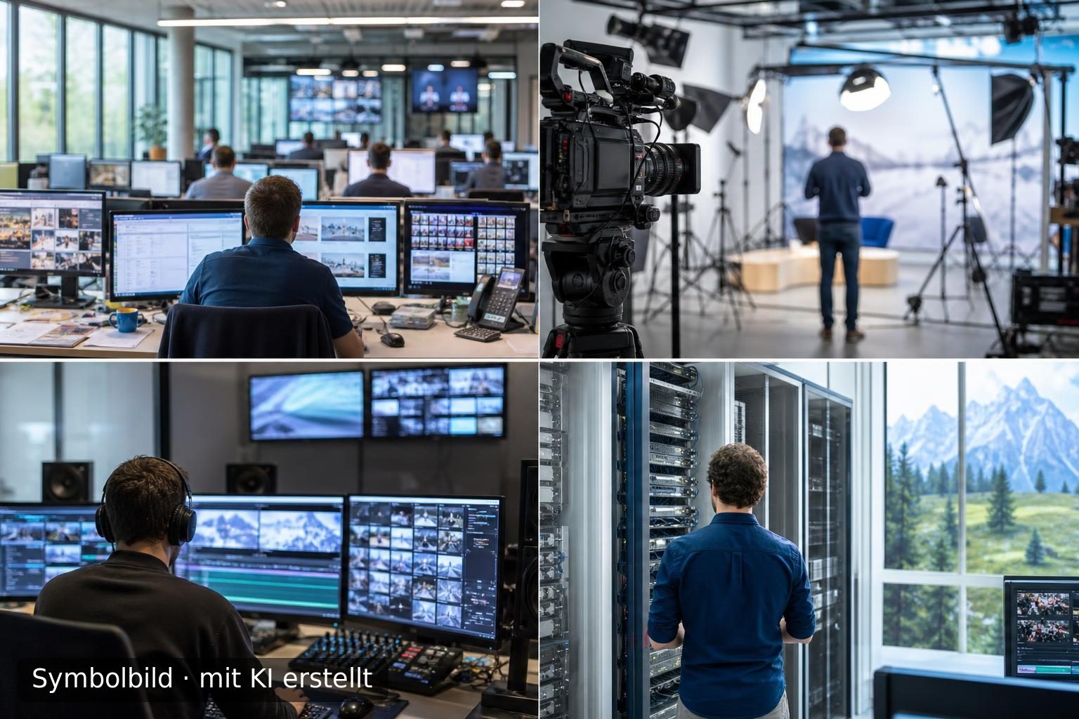 Etabliertes Full-Service-Medienunternehmen in Bayern zum Verkauf Symbolbild – mit KI erstellt