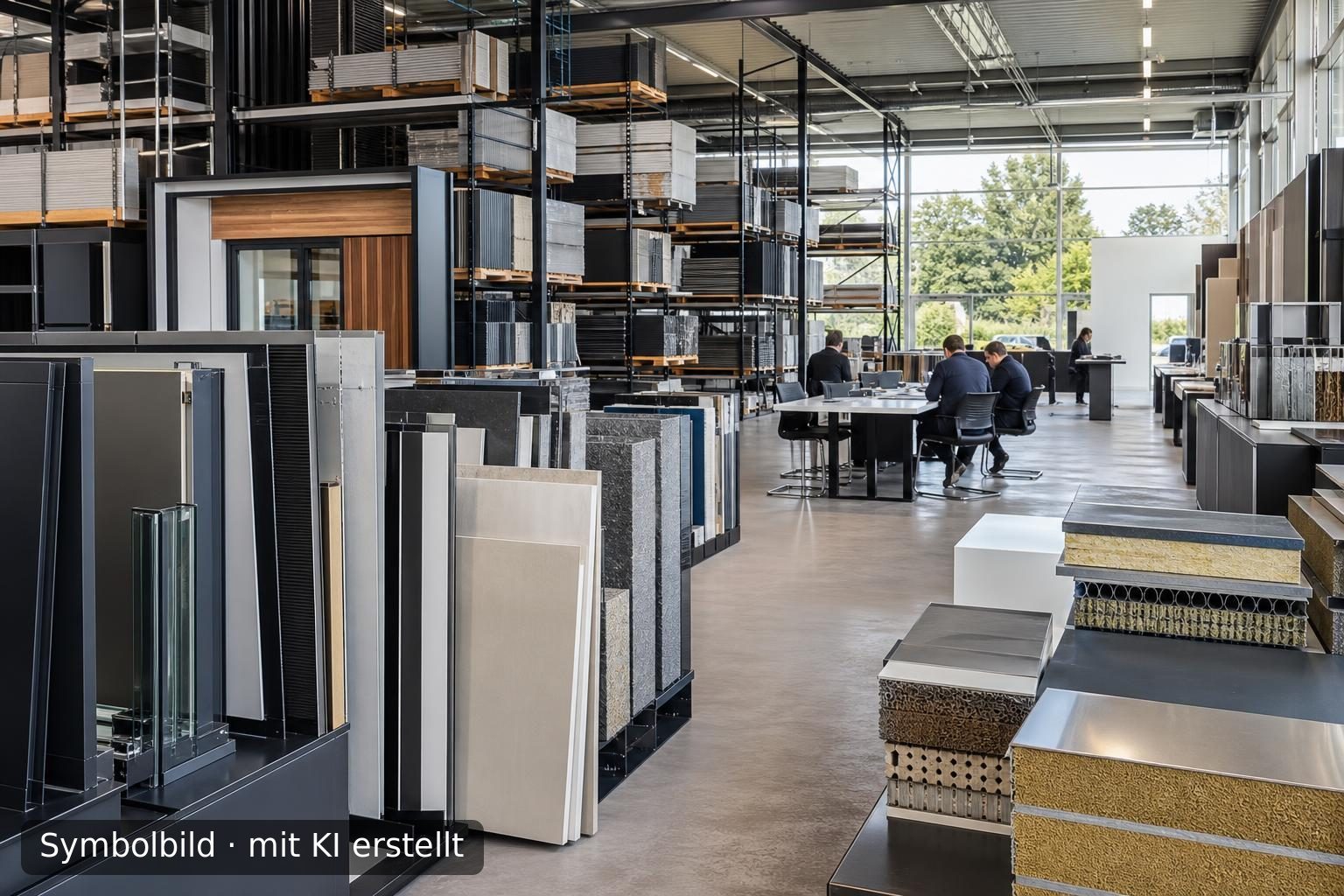 Spezialisierter Fachhandel für Premium-Baulösungen in Nordrhein-Westfalen zum Verkauf Symbolbild – mit KI erstellt