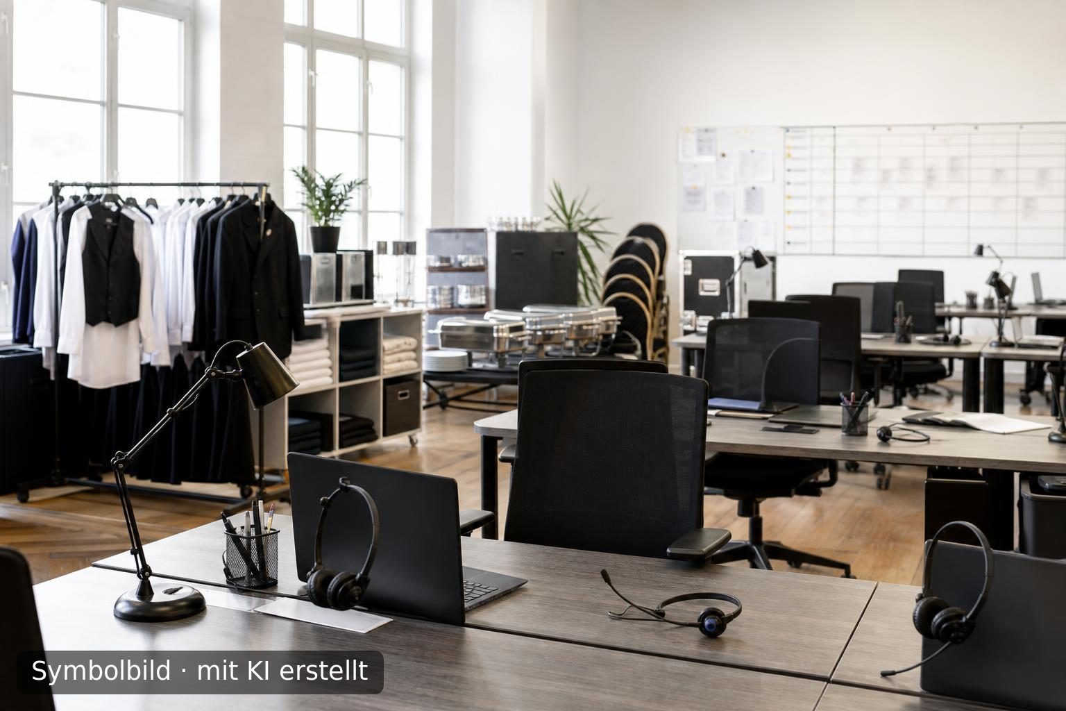 Etablierter Personaldienstleister für Hospitality und Events in Norddeutschland zur Nachfo Symbolbild – mit KI erstellt