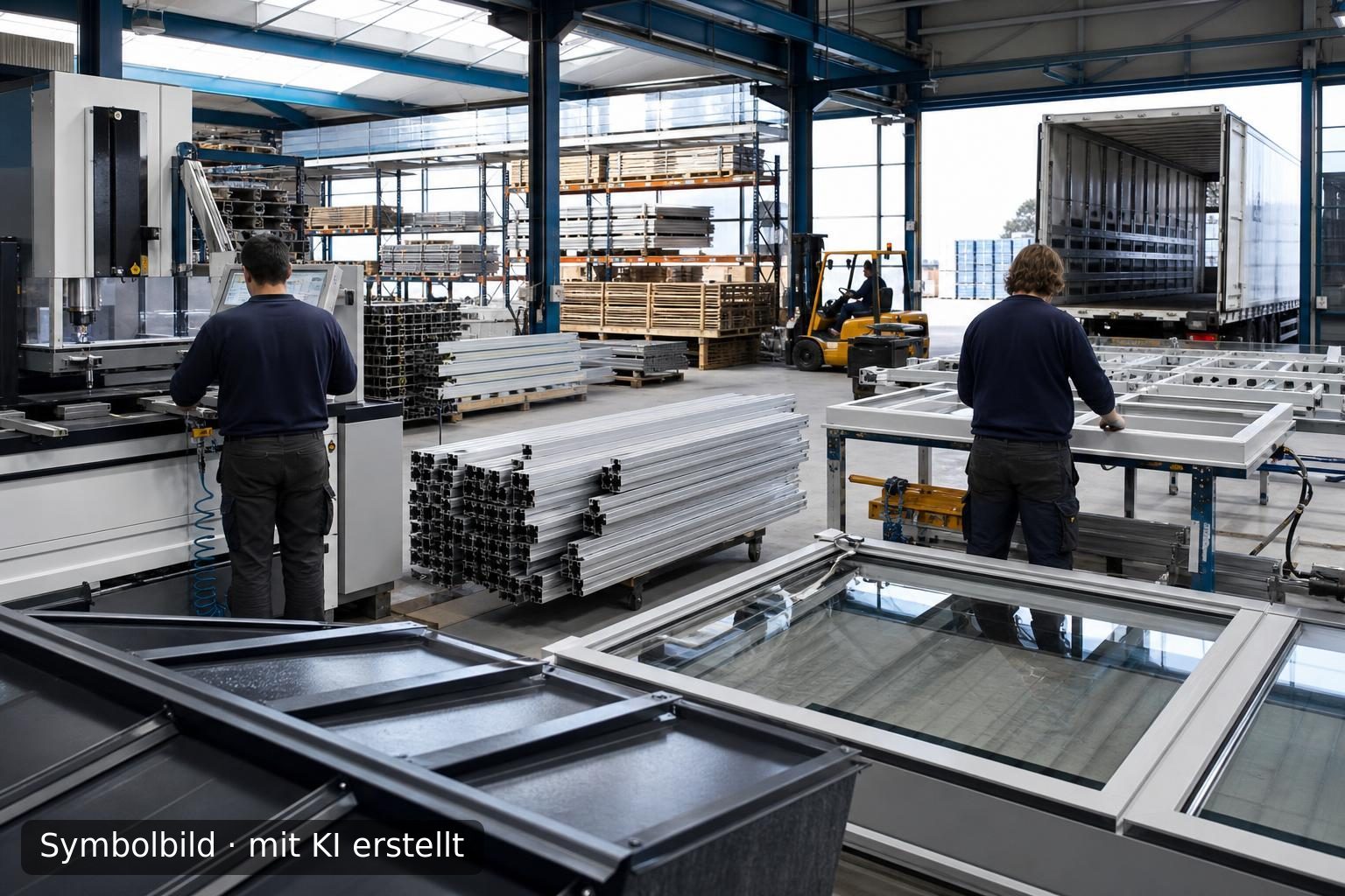 Hersteller von Aluminium-Profilsystemen und Überdachungen in Nord-Niederlande Symbolbild – mit KI erstellt