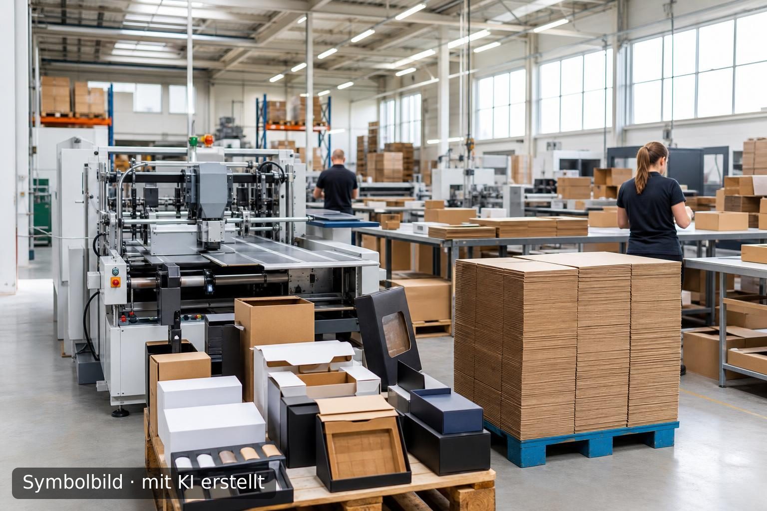 Spezialisierter One-Stop-Shop für Kartonagen und Verpackungen in den Niederlanden Symbolbild – mit KI erstellt