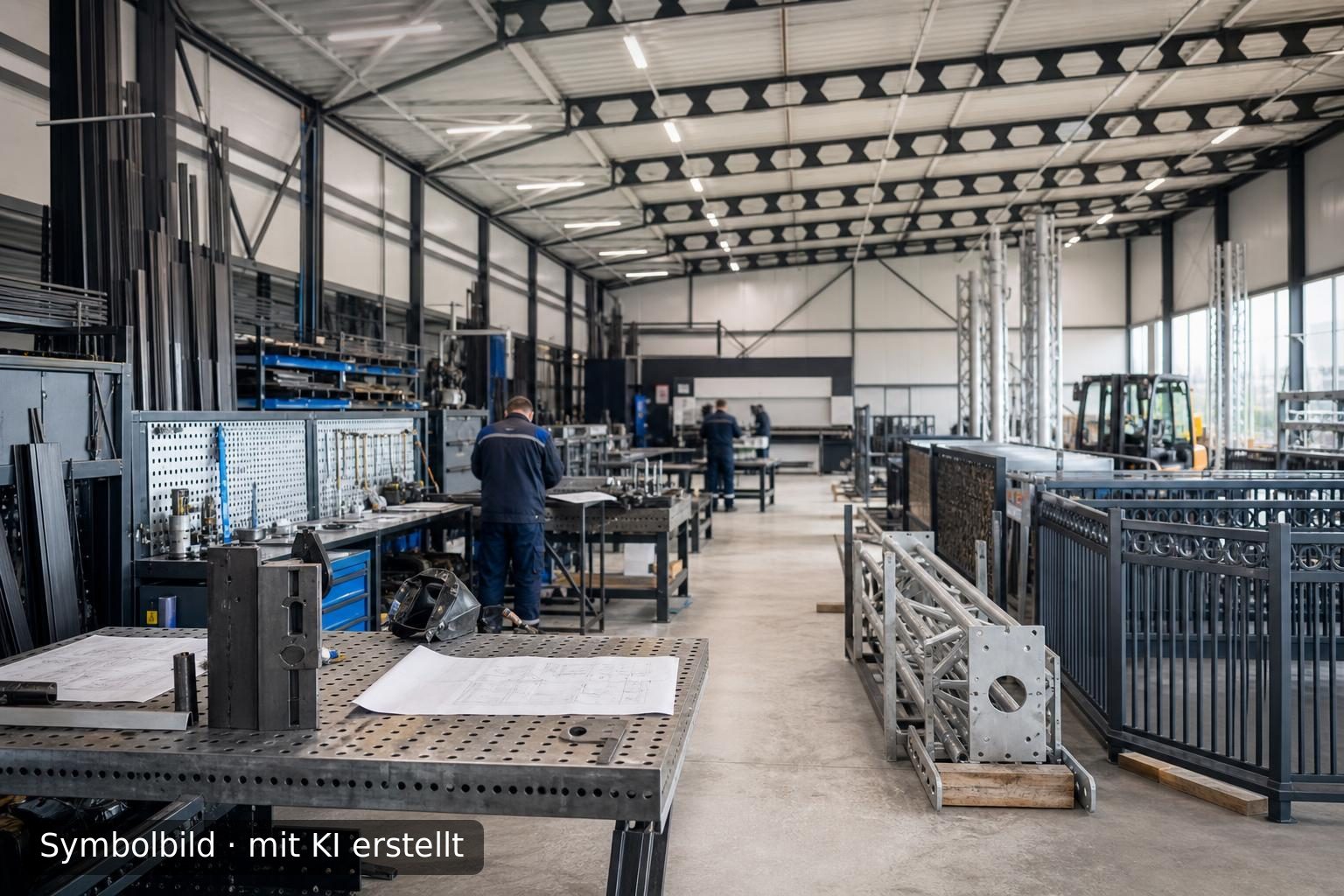 Spezialisierter Metallbaubetrieb in Midden-Nederland zur Nachfolge Symbolbild – mit KI erstellt