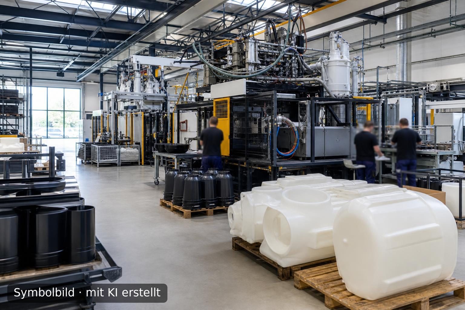 Nachfolgeregelung: Hersteller technischer Blasformprodukte in Süd-Niederlande Symbolbild – mit KI erstellt