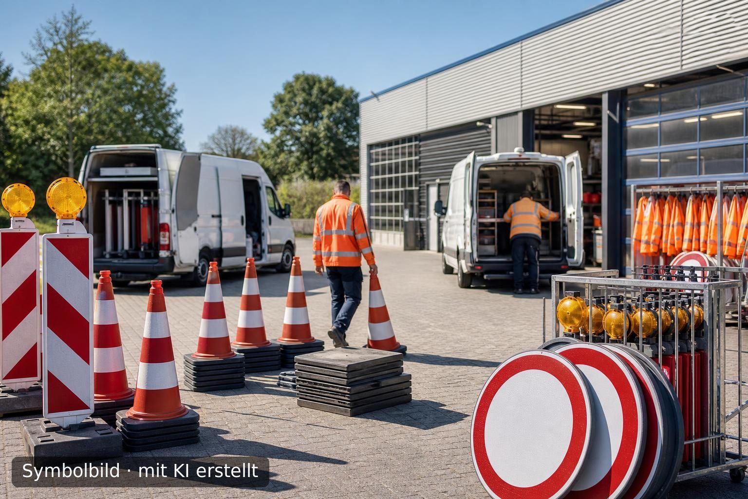 Nachfolgeregelung: Dienstleister für Verkehrssicherung in Süd-Niederlande Symbolbild – mit KI erstellt