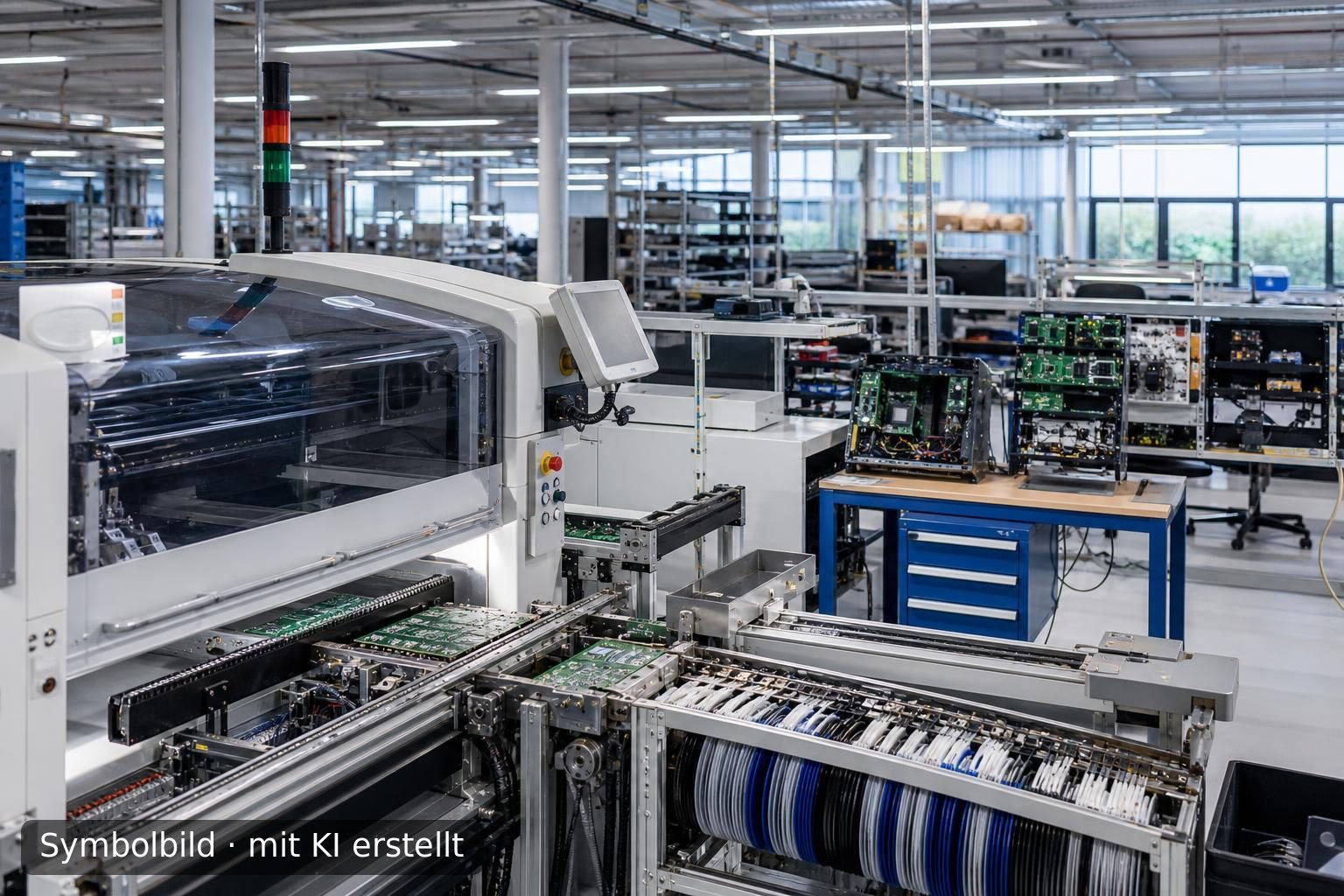 Nachfolgeregelung: Elektronik-Spezialist für Steuerungssysteme in Süd-Niederlande Symbolbild – mit KI erstellt